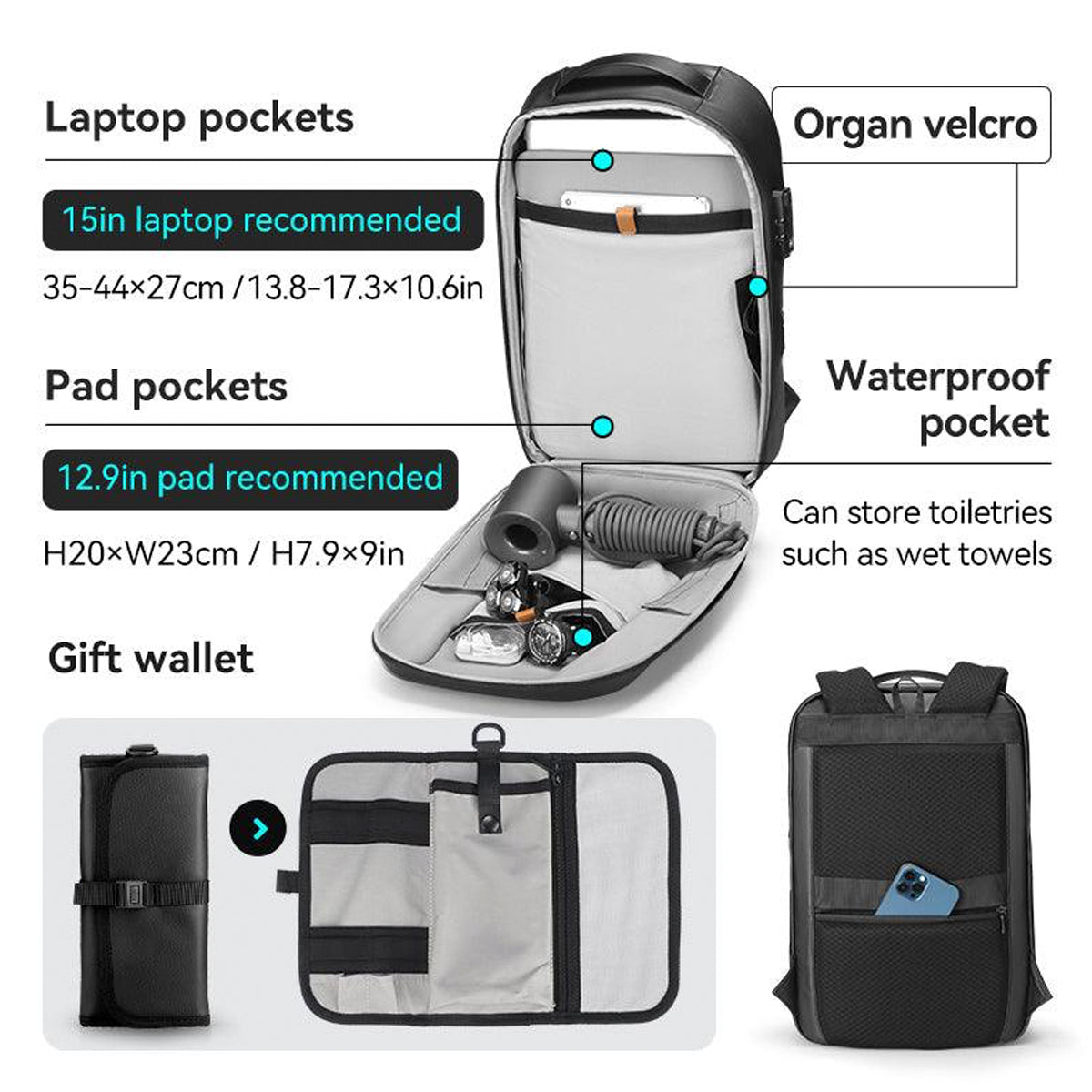 Herren Rucksack MR2958KR