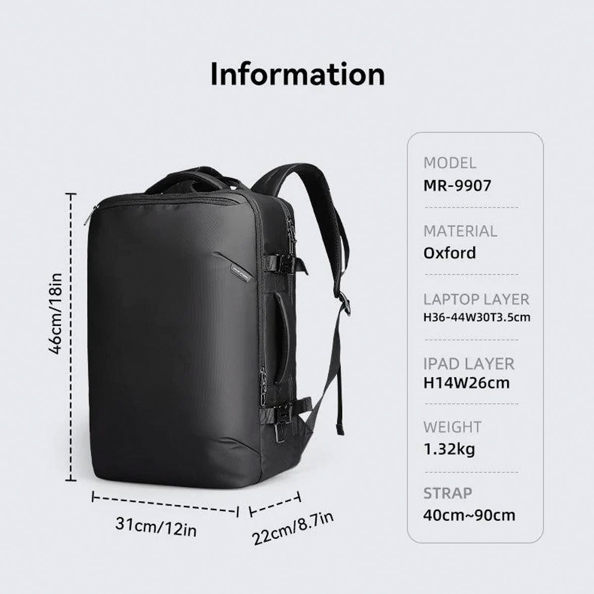 Herren Rucksack MR9907